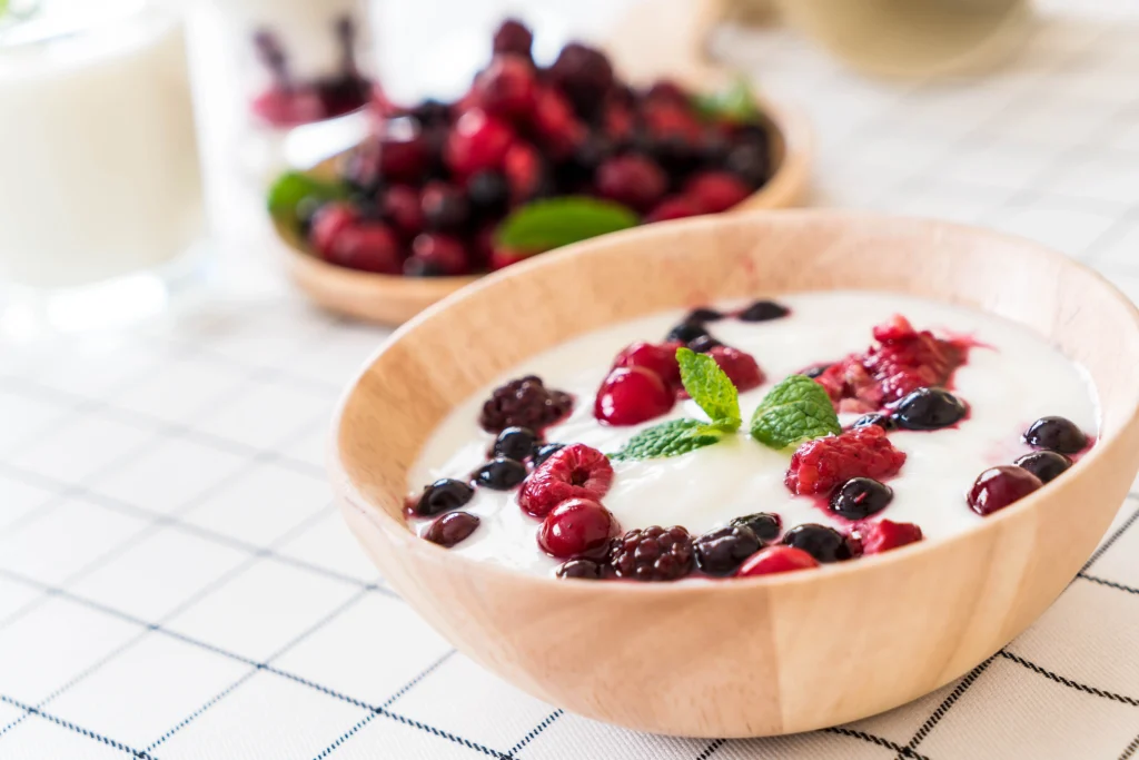 Creamy Berry Cottage Cheese
